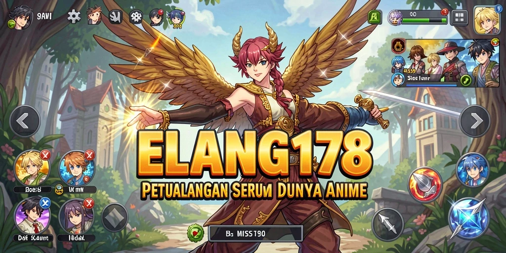 Gameplay ELANG178 yang seru dan penuh warna.