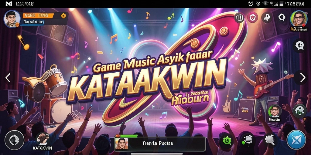 Tampilan gameplay KATAKWIN yang seru dan interaktif.