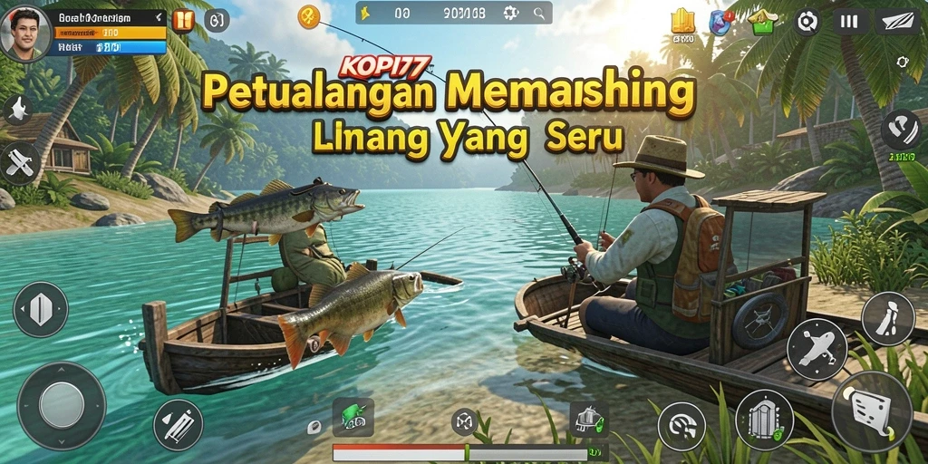 Gameplay menarik KOPI77 dengan pemandangan laut yang indah.