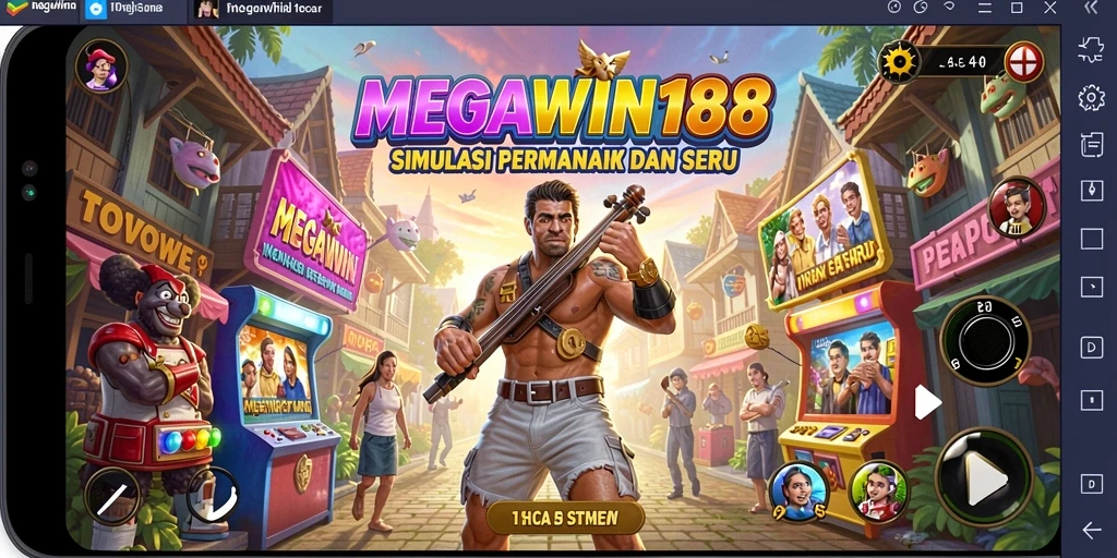 Tampilan gameplay MEGAWIN188 yang memukau dan interaktif.