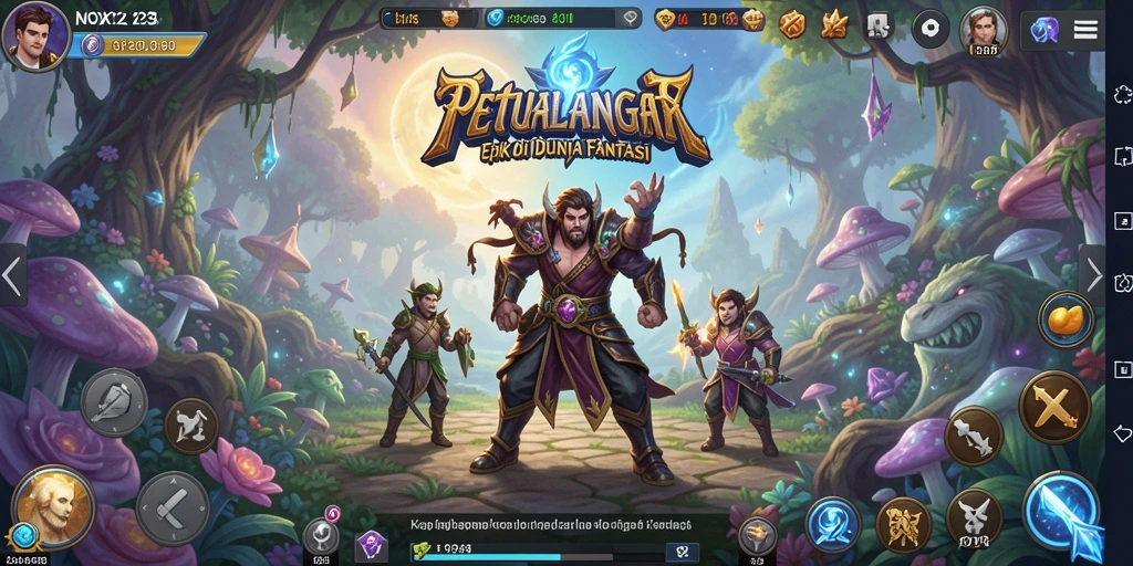 Gameplay menakjubkan di dunia petualangan NOX123.