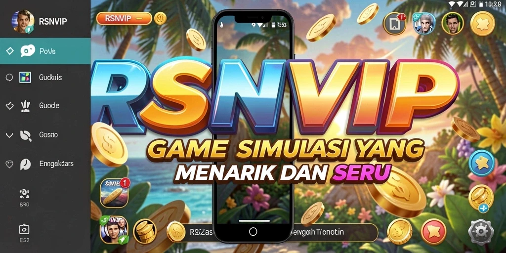 Tampilan gameplay RSNVIP yang menarik dan penuh warna.