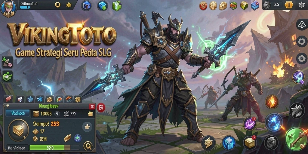 Tampilan menarik dari gameplay strategis VIKINGTOTO dengan aksi seru.